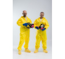 Breaking Bad Action Figure 2-Pack 1/6 Heisenberg and Jesse Pinkman Hazmat Suit 30 cm